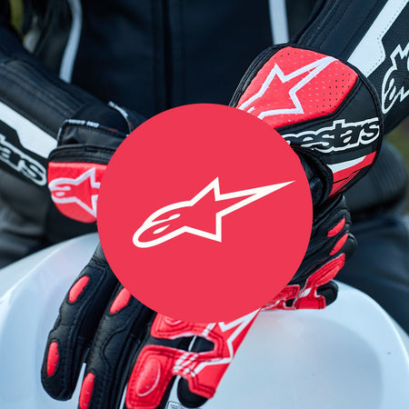 Dámské rukavice Alpinestars Stella SP-8 černá/bílá/růžová