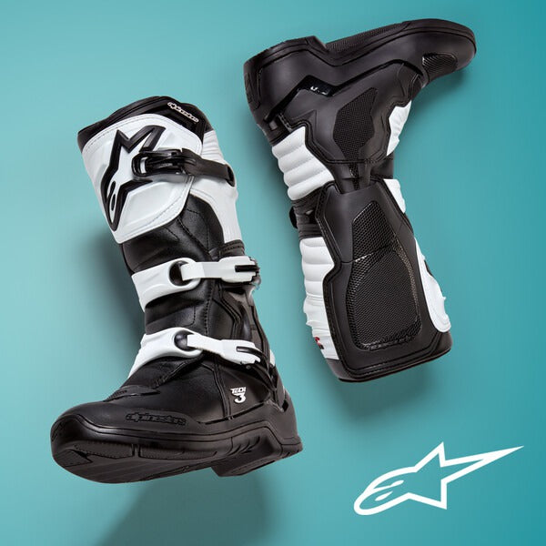Boty Alpinestars Tech 3 černé/bílé