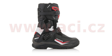 Boty Alpinestars Belize Drystar Honda černá/bílá/červená