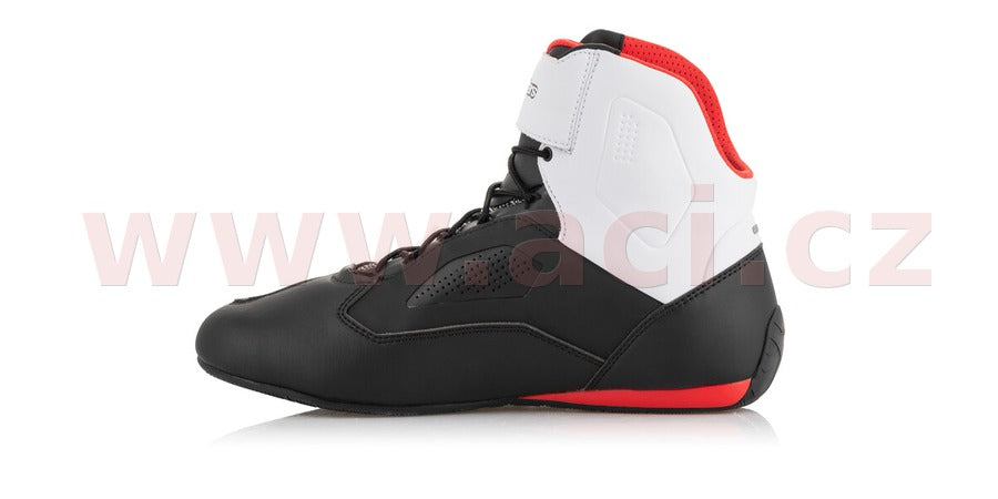 Boty Alpinestars FASTER-3 Rideknit černé/bílé/červené