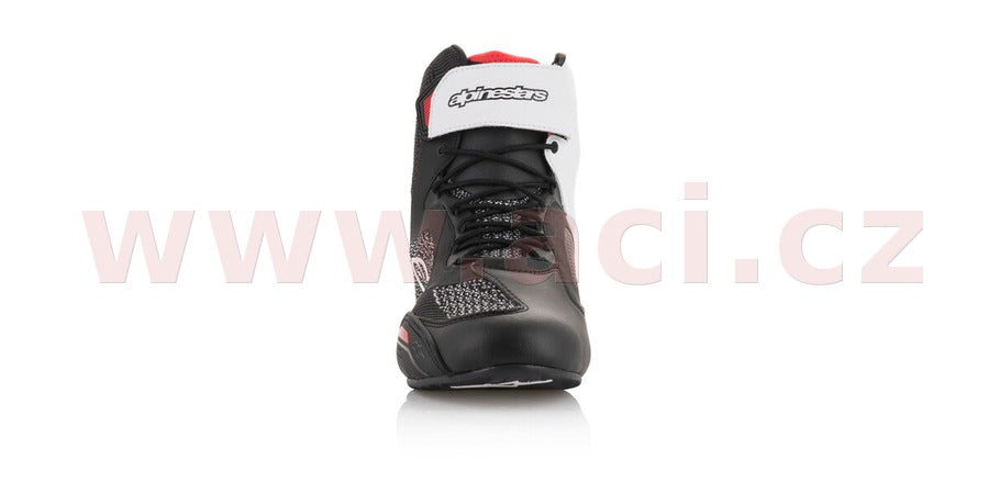 Boty Alpinestars FASTER-3 Rideknit černé/bílé/červené