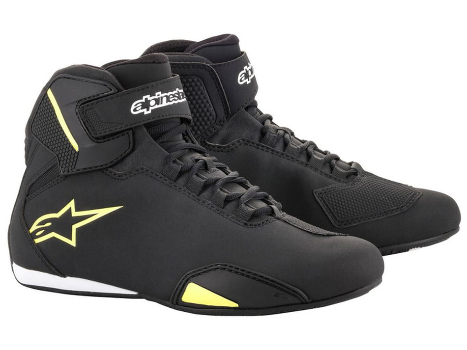 Boty Alpinestars Sektor černé/žlutá fluo