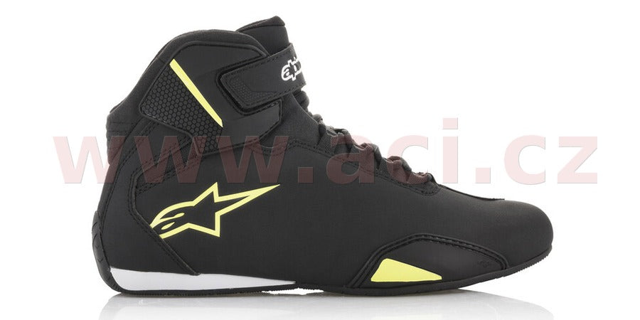 Boty Alpinestars Sektor černé/žlutá fluo