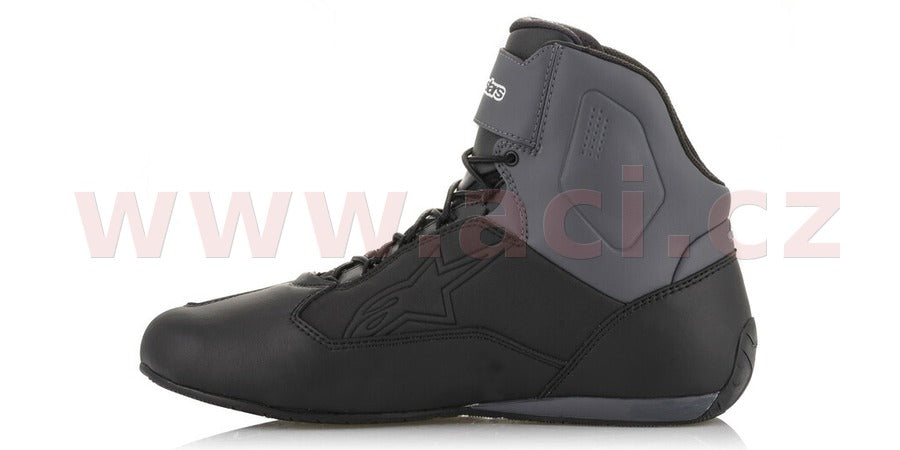 Boty Alpinestars FASTER-3 Drystar černé/šedé/žlutá fluo