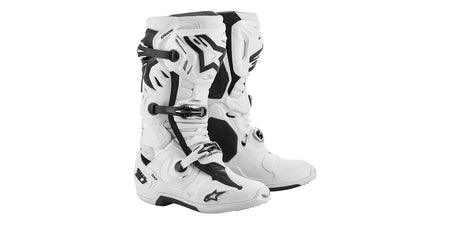 Boty Alpinestars Tech 10 Supervented perforované bílá