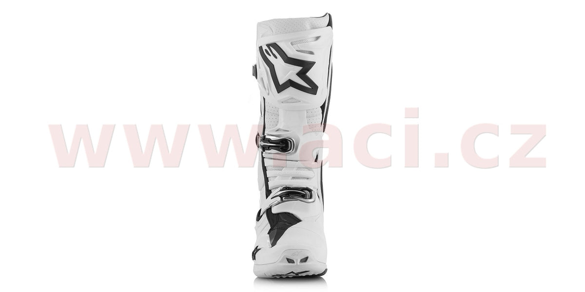 Boty Alpinestars Tech 10 Supervented perforované bílá
