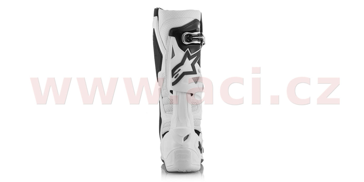 Boty Alpinestars Tech 10 Supervented perforované bílá