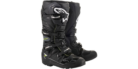 Boty Alpinestars Tech 7 Enduro Drystar černá/šedá/žlutá fluo