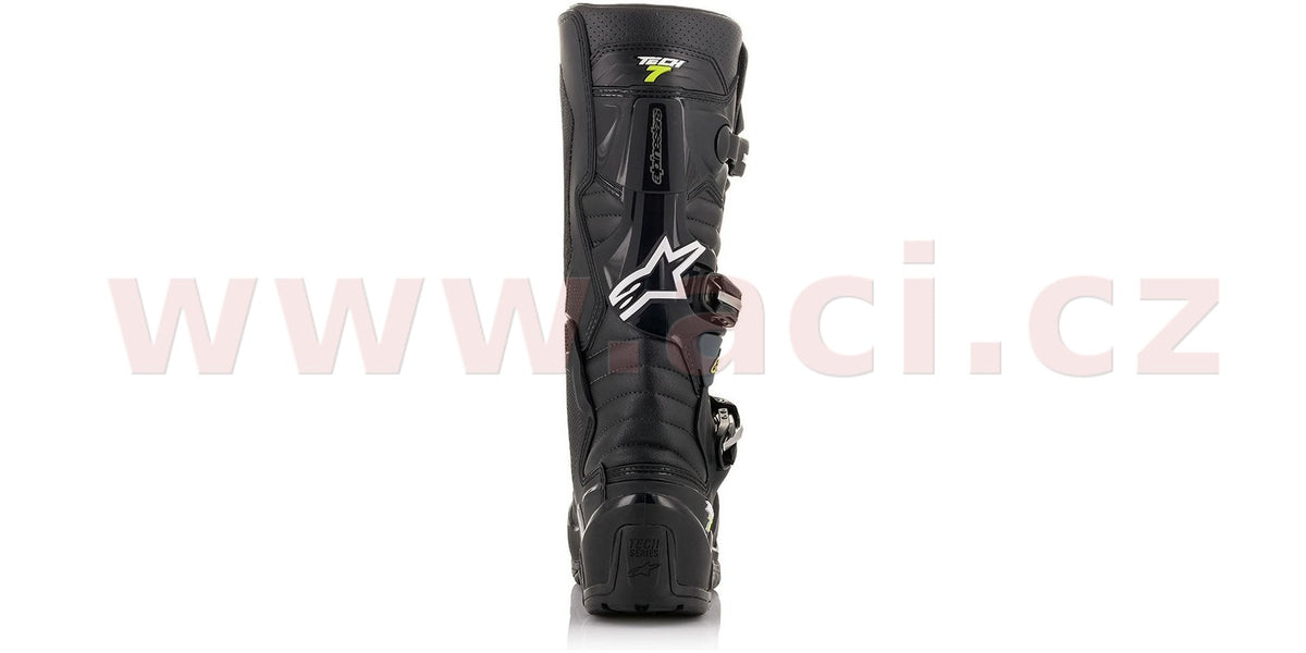 Boty Alpinestars Tech 7 Enduro Drystar černá/šedá/žlutá fluo