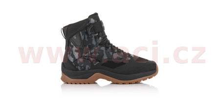Boty Alpinestars CR-6 Drystar černá/šedá maskáčová