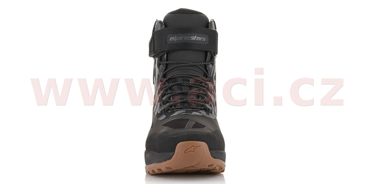 Boty Alpinestars CR-6 Drystar černá/šedá maskáčová