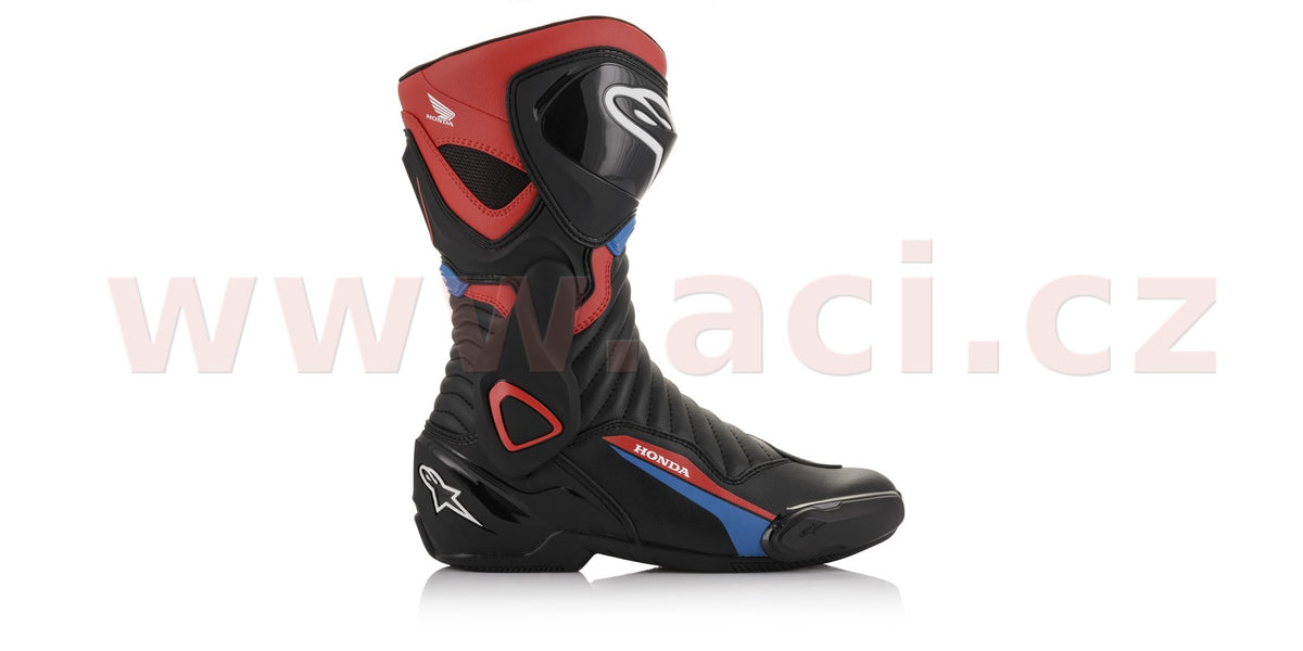 Boty Alpinestars S-MX 6 Honda černá/červená/modrá/bílá