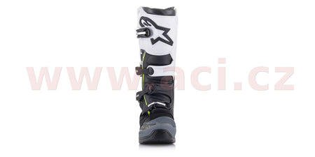 Boty Alpinestars Tech 5 černá/šedá/bílá/žlutá fluo
