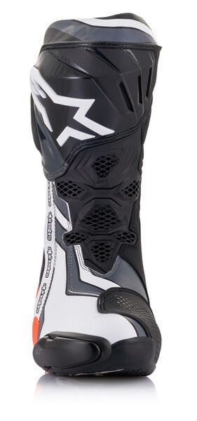 Boty Alpinestars Supertech R černá/červená fluo/bílá/šedá