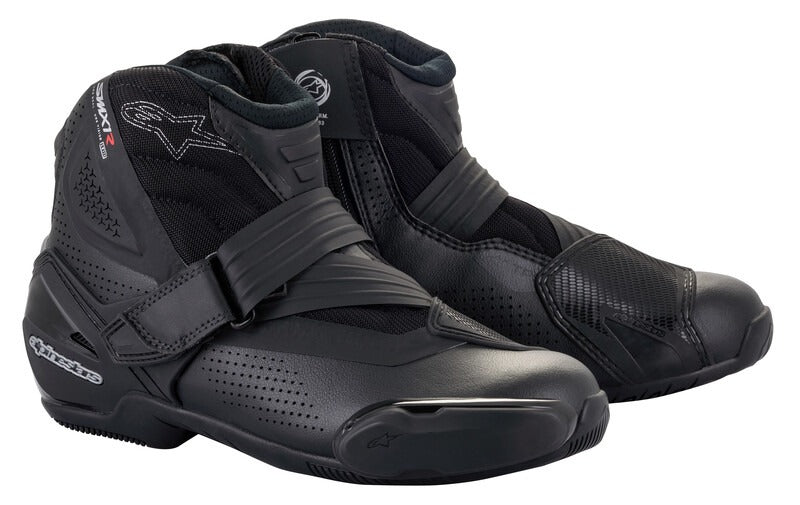 Boty Alpinestars SMX-1 R Vented černá, perforovaná obšívka