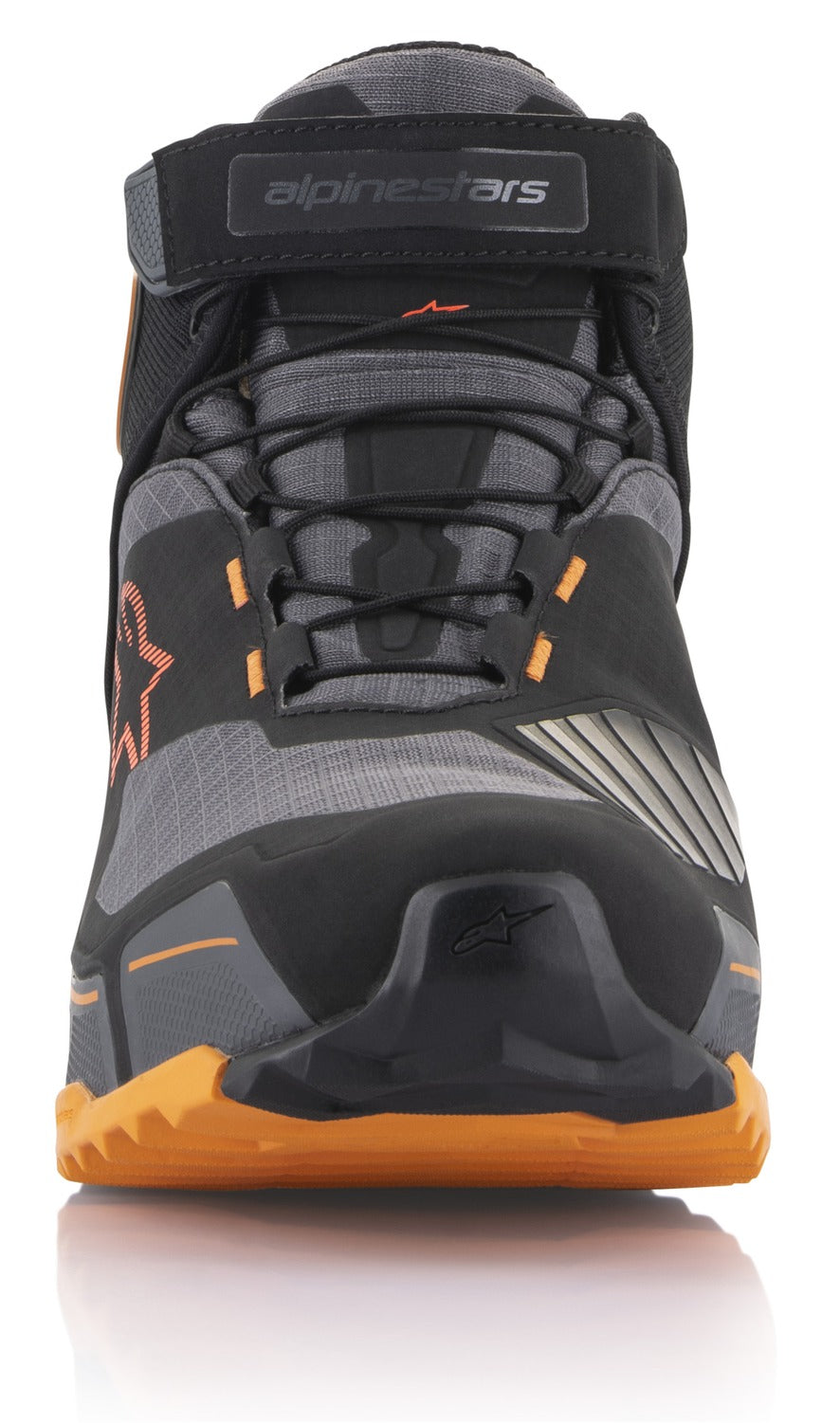 Boty Alpinestars CR-X Drystar černá/hnědá/oranžová