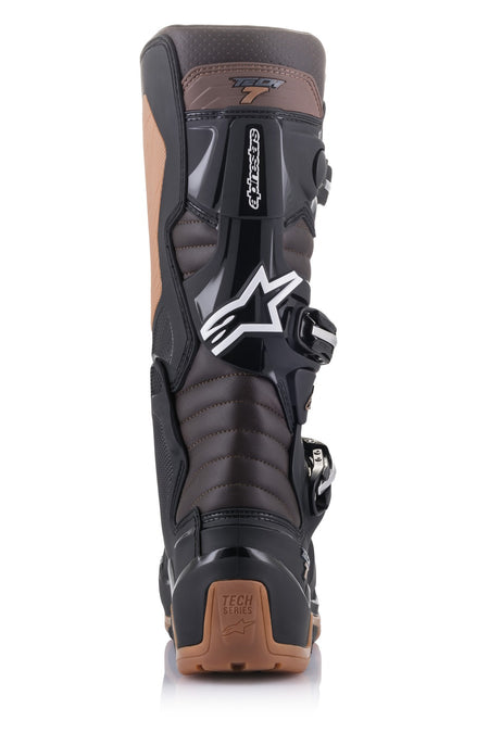 Boty Alpinestars Tech 7 Enduro černá/tmavá hnědá