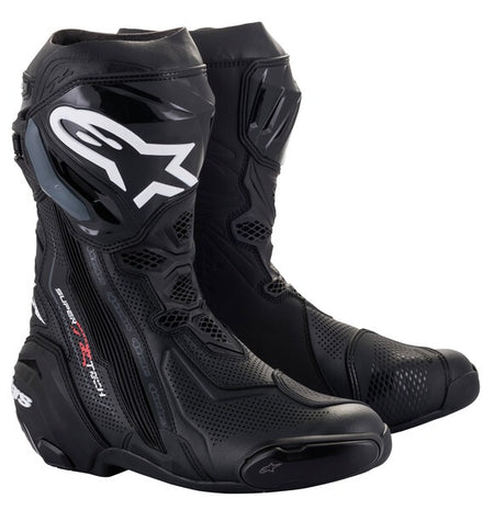 Boty Alpinestars Supertech R Vented černá, perforovaná obšívka
