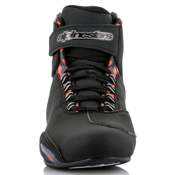 Boty Alpinestars Sektor Waterproof černá/červená/šedá/camo
