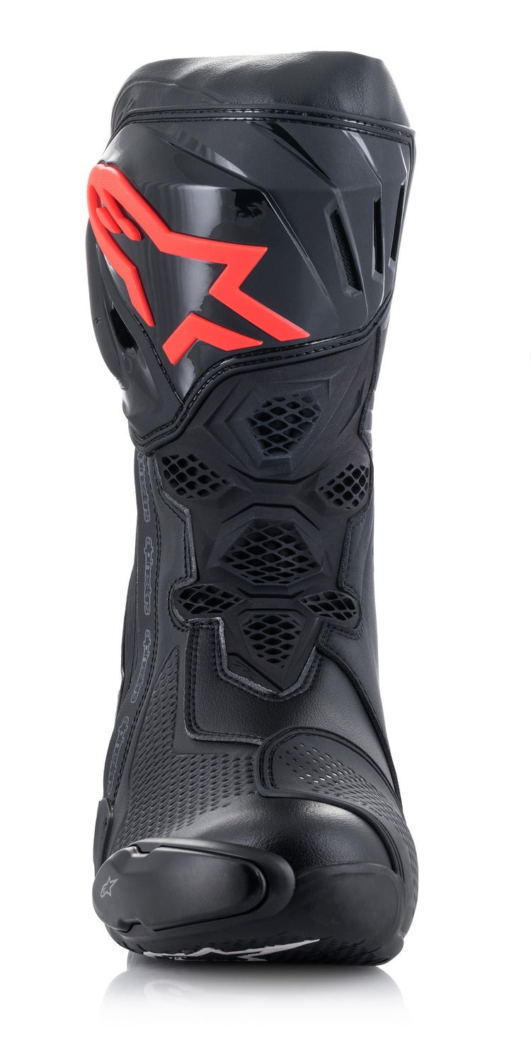 Boty Alpinestars Supertech R černá/bílá/červená fluo/žlutá fluo