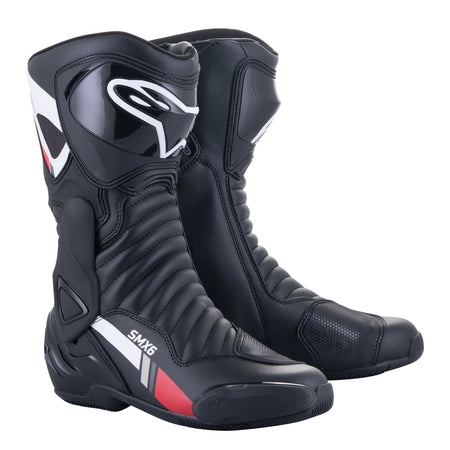 Boty Alpinestars S-MX 6 černá/bílá/šedá/červená