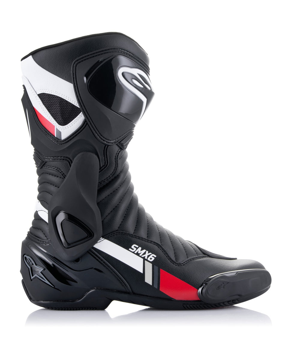 Boty Alpinestars S-MX 6 černá/bílá/šedá/červená
