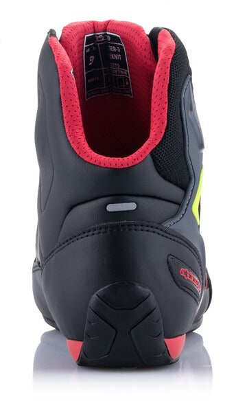 Boty Alpinestars FASTER-3 Rideknit černé/červené/žluté fluo/šedé