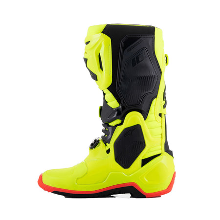 Boty Alpinestars Tech 10 žlutá fluo/černá/červená fluo