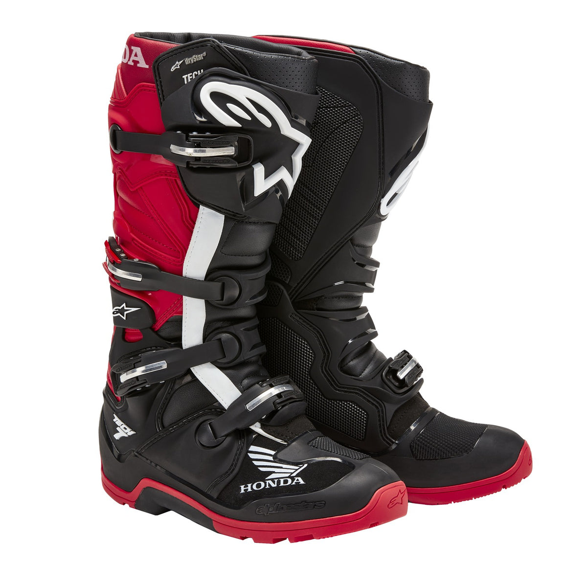 Boty Alpinestars Tech 7 Enduro Drystar Honda černá/červená
