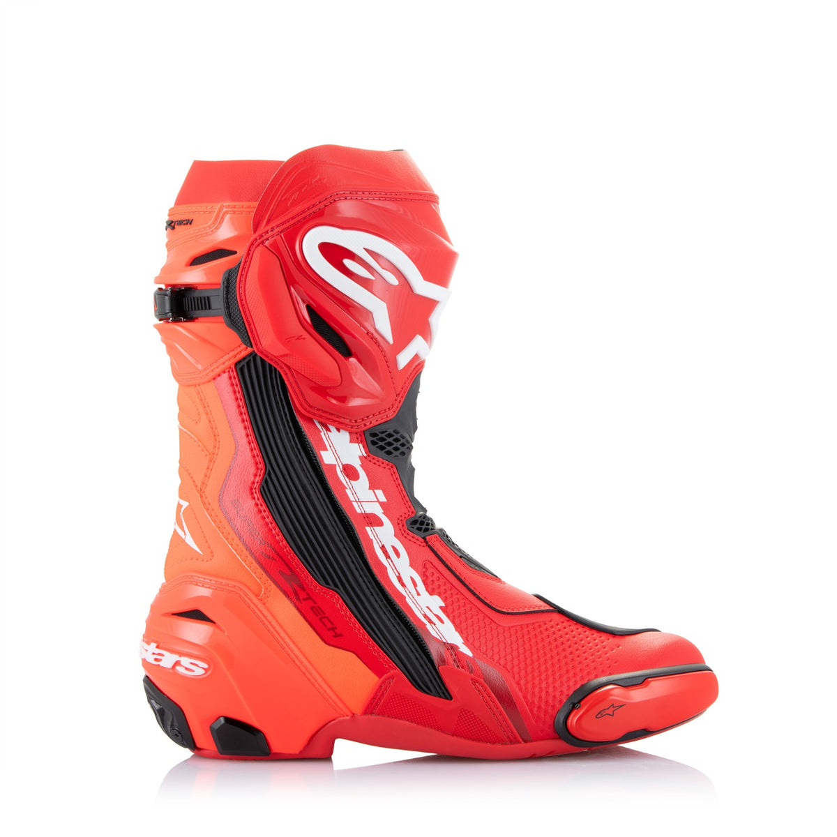 Boty Alpinestars Supertech R červená fluo/červená