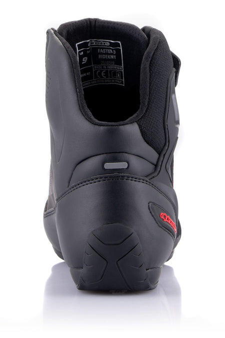 Boty Alpinestars FASTER-3 Rideknit černá/tmavě šedá/červená