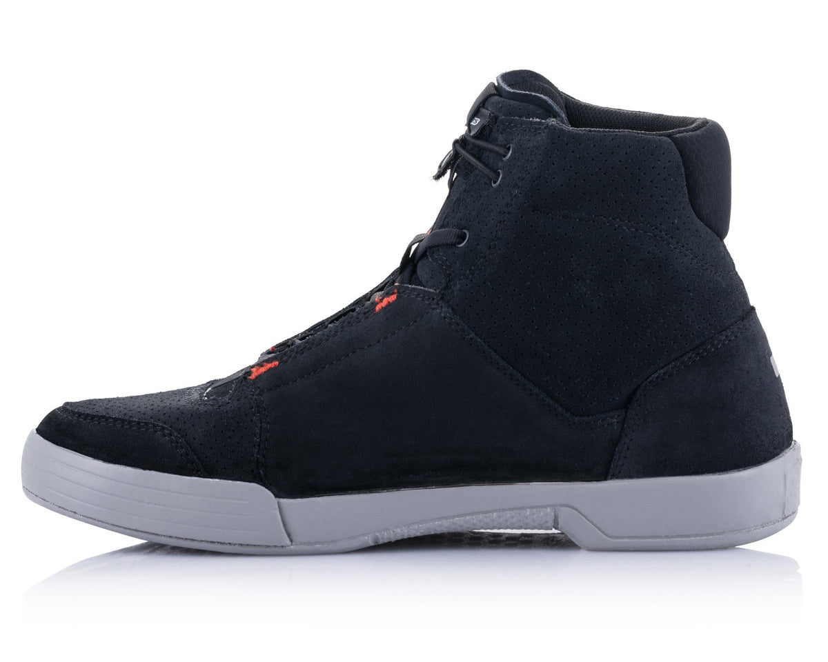 Boty Alpinestars Chrome černá/šedá/červená fluo