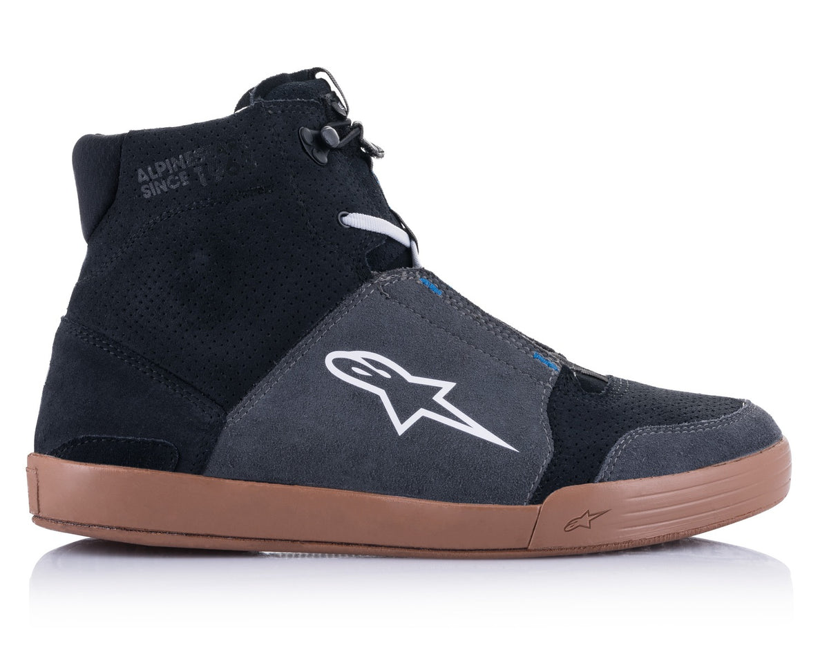 Boty Alpinestars Chrome černá/šedá/hnědá/modrá