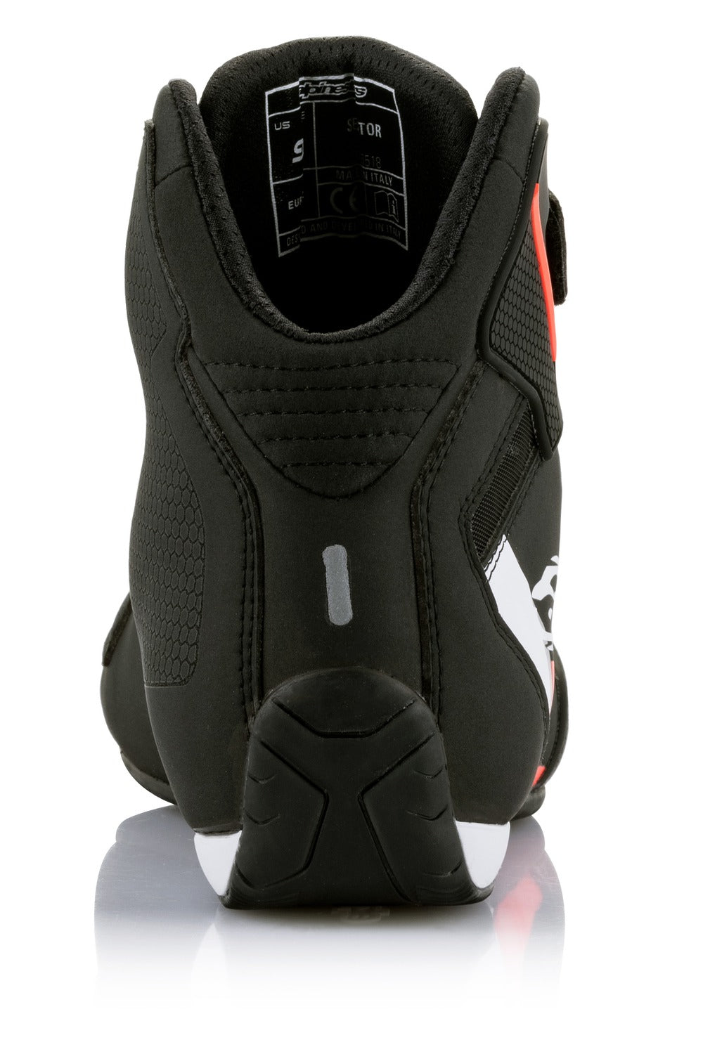 Boty Alpinestars Sektor černá/bílá/červená fluo