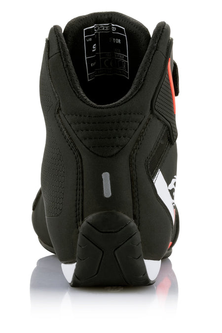 Boty Alpinestars Sektor černá/bílá/červená fluo