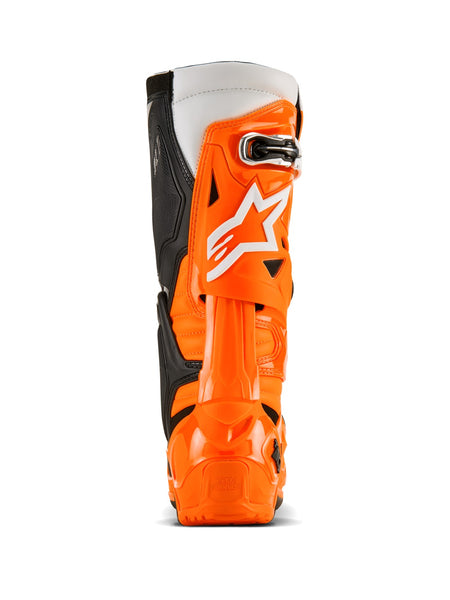 Boty Alpinestars Tech 10 Enduro oranžová fluo/černá/bílá