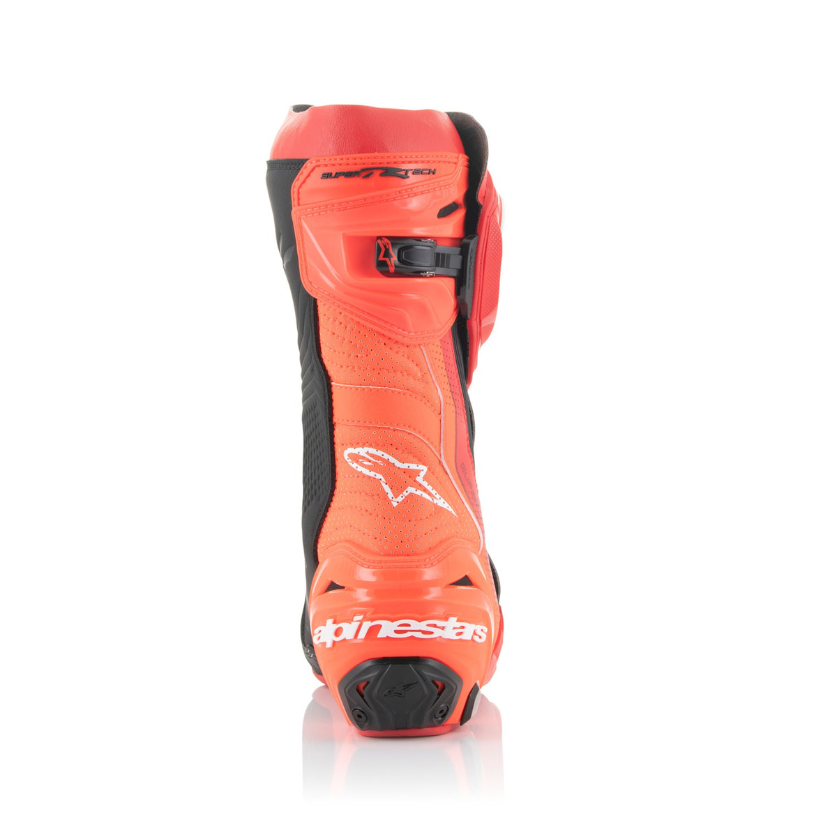 Boty Alpinestars Supertech R Vented červená fluo/červená