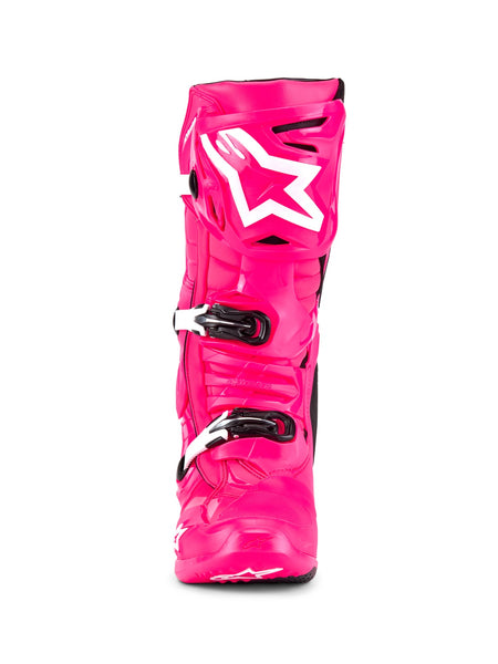 Boty Alpinestars Tech 10 růžová/černá/bílá