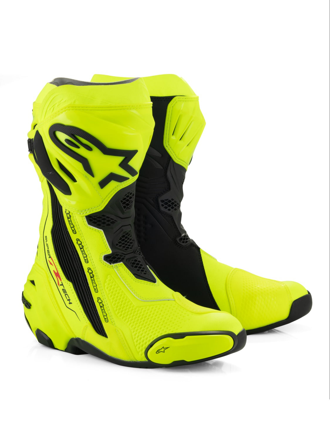 Boty Alpinestars Supertech R žlutá fluo/černá