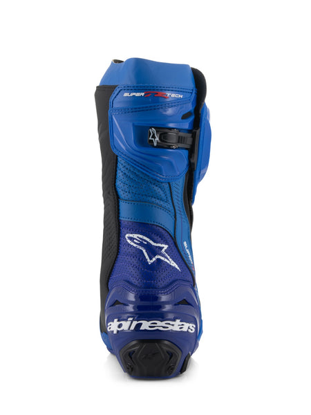 Boty Alpinestars Supertech R Vented modrá/černá, perforovaná obšívka
