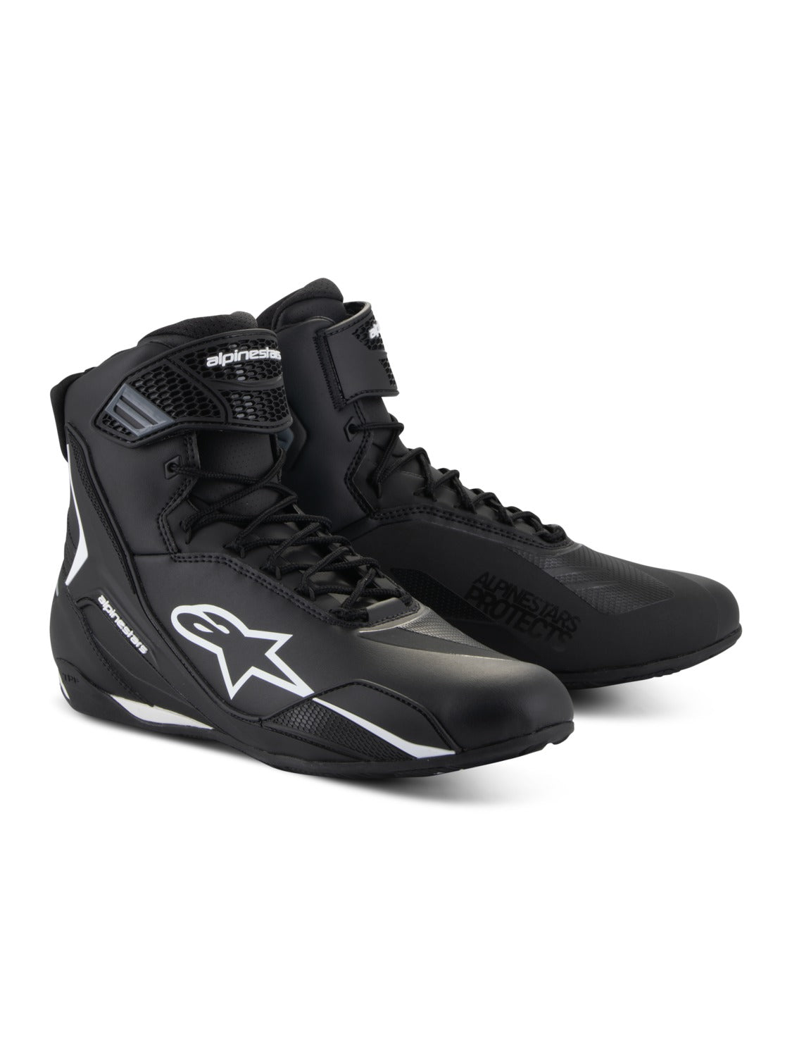 Boty Alpinestars FASTER-4 černá/bílá