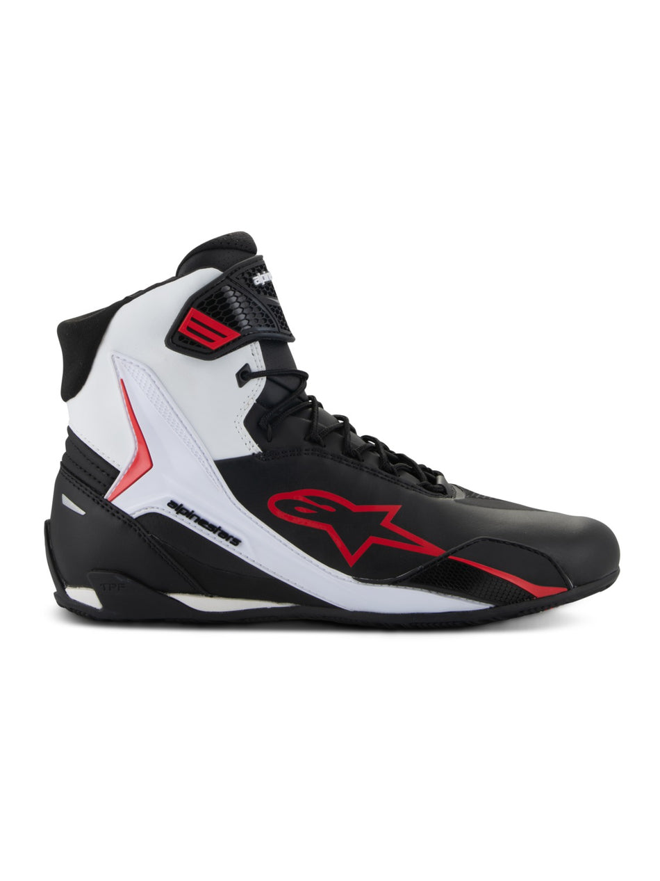Boty Alpinestars FASTER-4 černá/bílá/červená