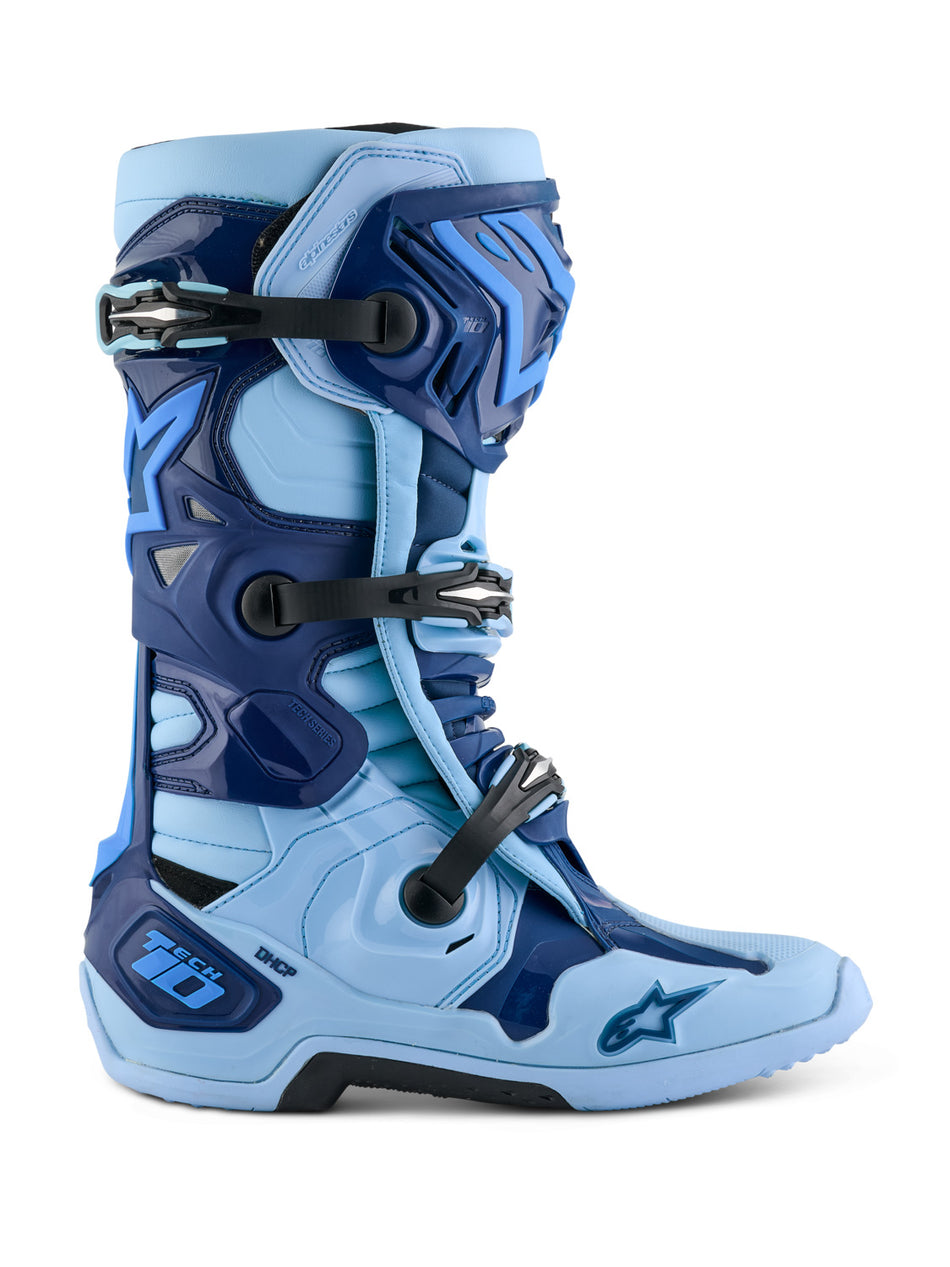Boty Alpinestars Tech 10 limitovaná edice Steelers modrá/světle modrá