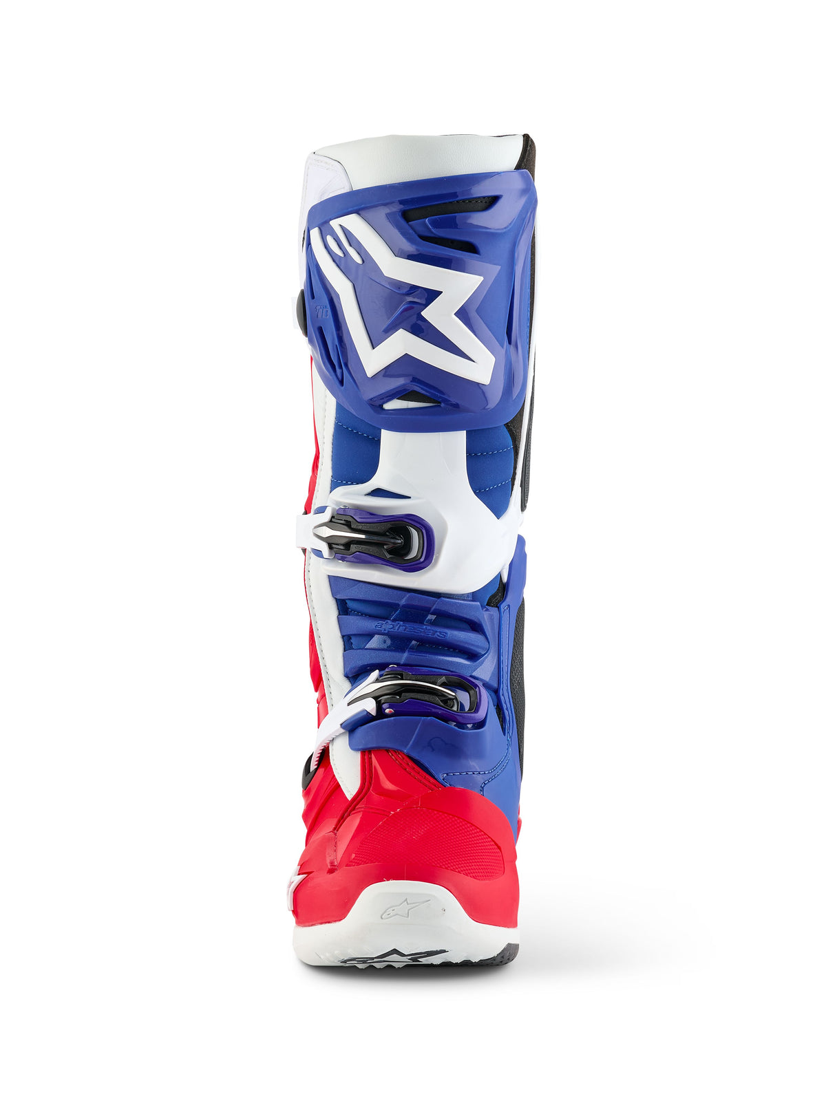 Boty Alpinestars Tech 10 limitovaná edice Fortitude bílá/modrá/červená