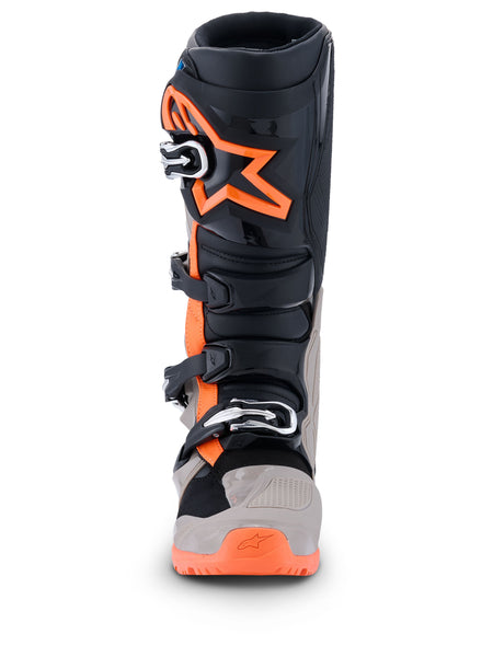Boty Alpinestars Tech 7 Enduro černá/tmavě šedá/oranžová fluo