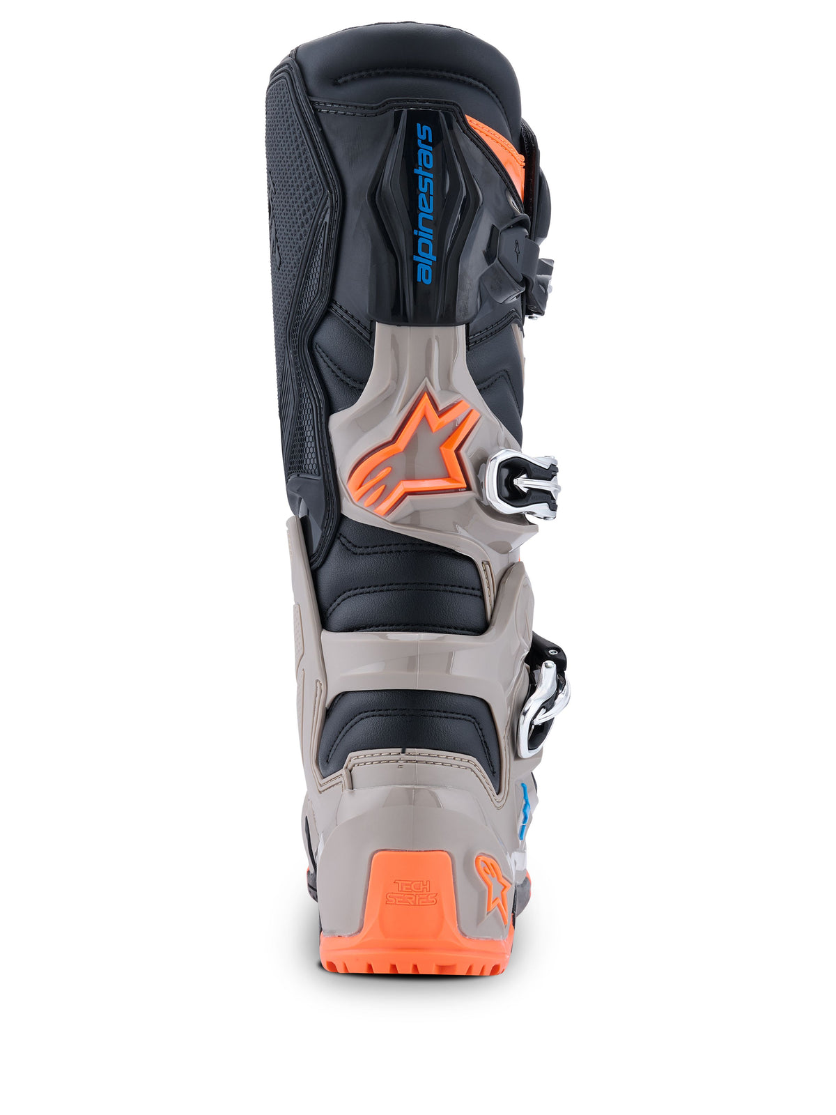 Boty Alpinestars Tech 7 Enduro černá/tmavě šedá/oranžová fluo