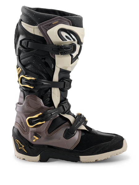 Boty Alpinestars Tech 7 Enduro Drystar černá/tmavě šedá/zlatá