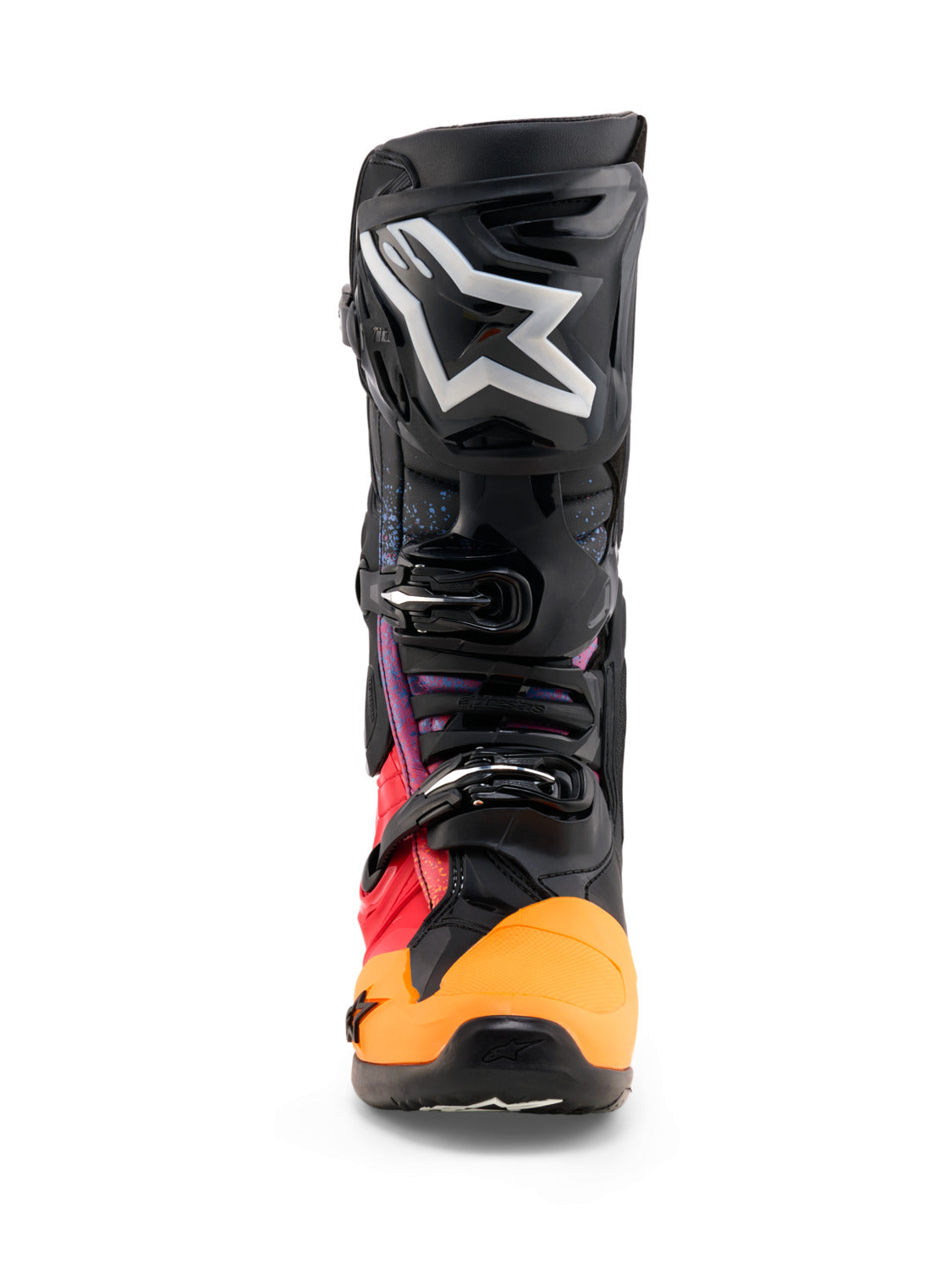 Boty Alpinestars Tech 10 limitovaná edice Black Hole černá/multicolor