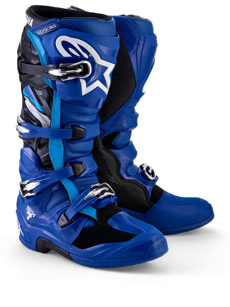 Boty Alpinestars Tech 7 Yamaha modrá/bílá/černá