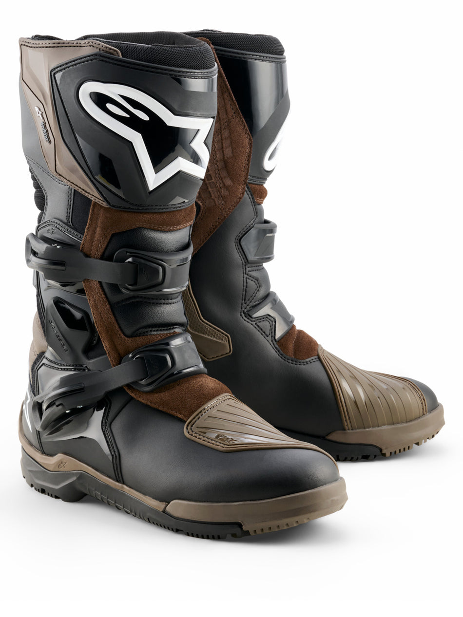 Boty Alpinestars Corozal V2 Adventure Drystar hnědé/černé